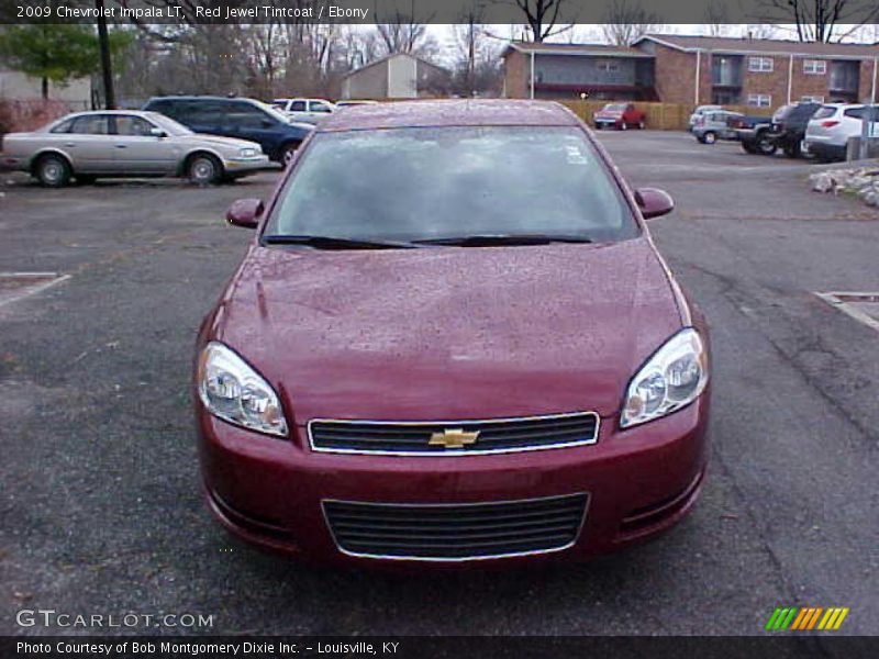 Red Jewel Tintcoat / Ebony 2009 Chevrolet Impala LT