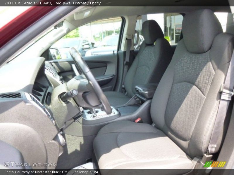 Red Jewel Tintcoat / Ebony 2011 GMC Acadia SLE AWD