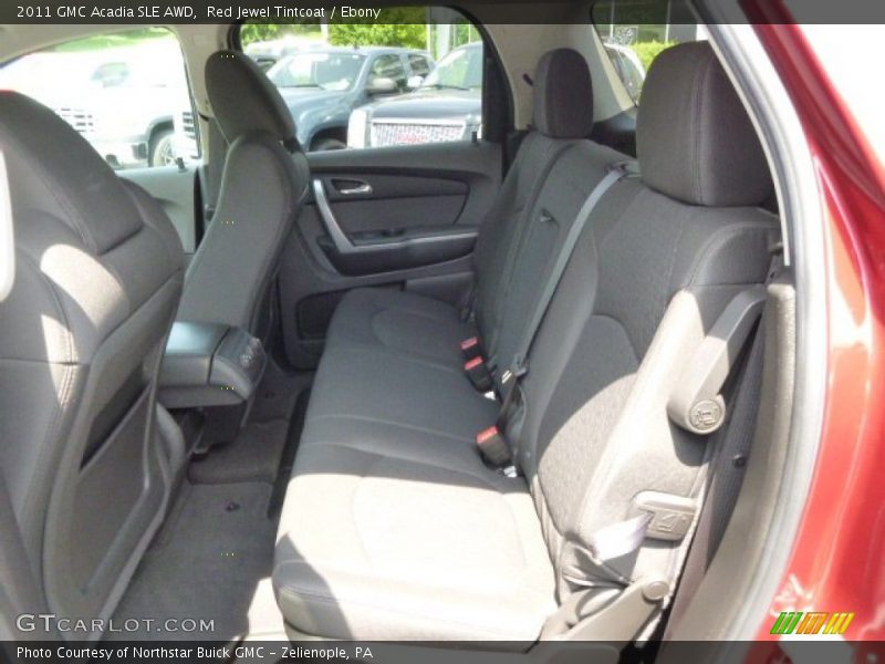Red Jewel Tintcoat / Ebony 2011 GMC Acadia SLE AWD