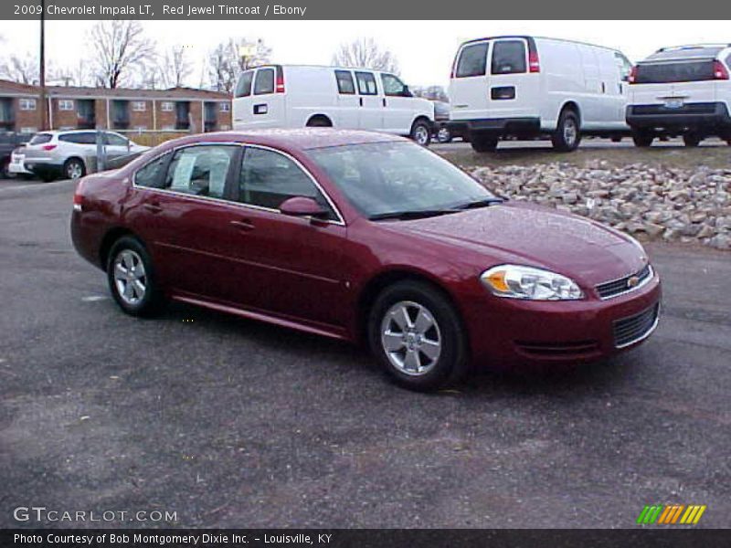 Red Jewel Tintcoat / Ebony 2009 Chevrolet Impala LT
