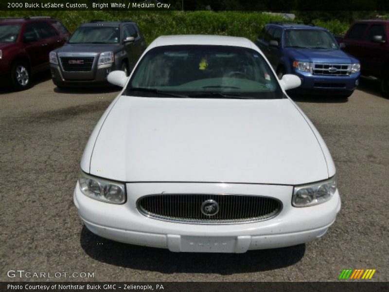 Bright White / Medium Gray 2000 Buick LeSabre Custom
