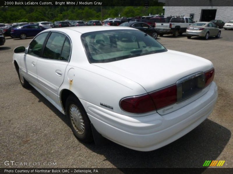 Bright White / Medium Gray 2000 Buick LeSabre Custom