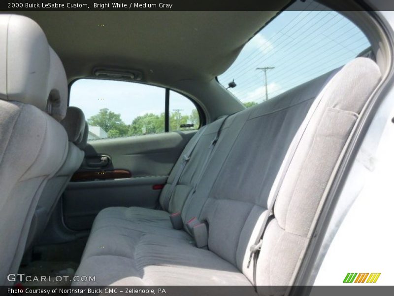 Bright White / Medium Gray 2000 Buick LeSabre Custom