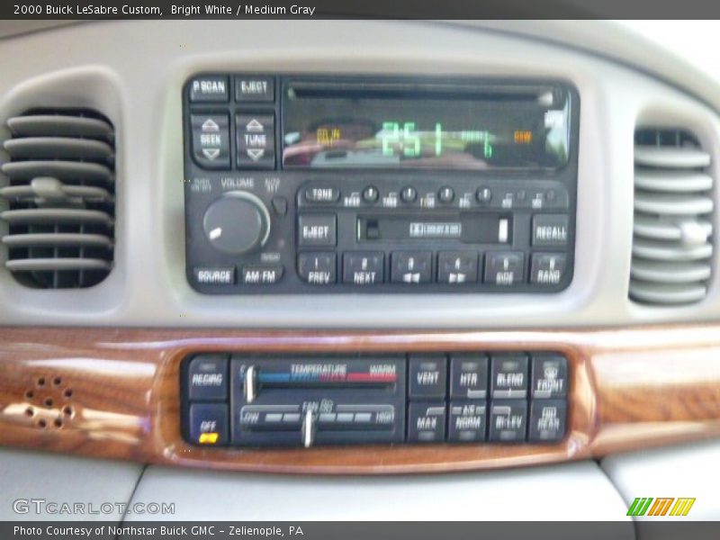 Bright White / Medium Gray 2000 Buick LeSabre Custom