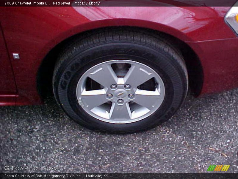 Red Jewel Tintcoat / Ebony 2009 Chevrolet Impala LT