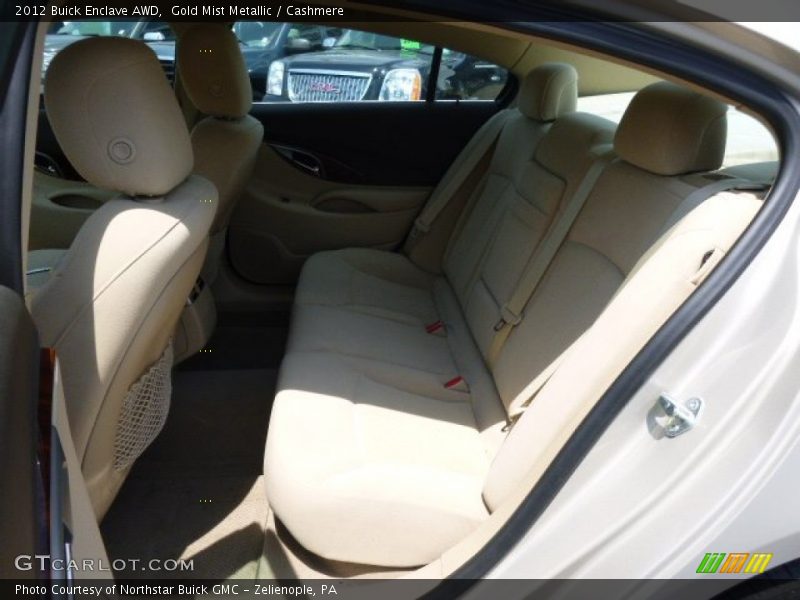 Gold Mist Metallic / Cashmere 2012 Buick Enclave AWD