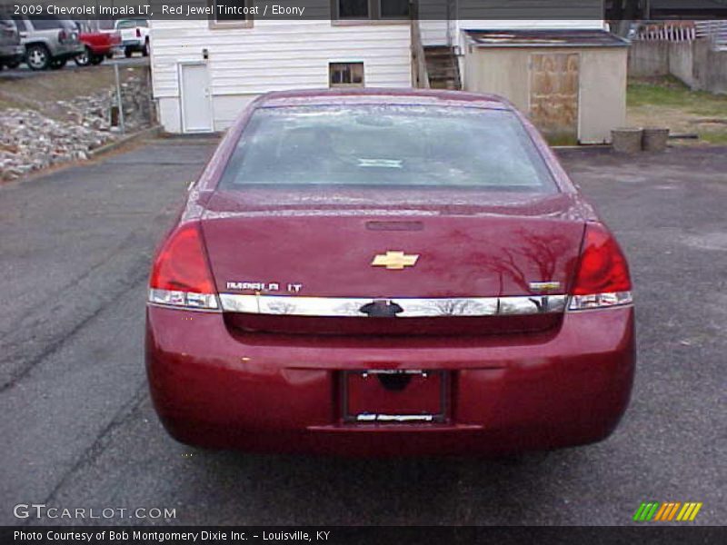 Red Jewel Tintcoat / Ebony 2009 Chevrolet Impala LT