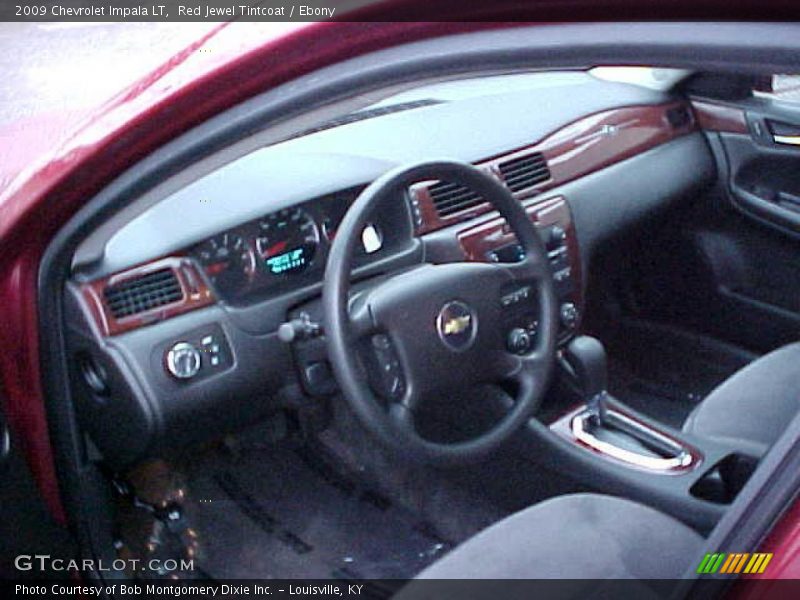 Red Jewel Tintcoat / Ebony 2009 Chevrolet Impala LT