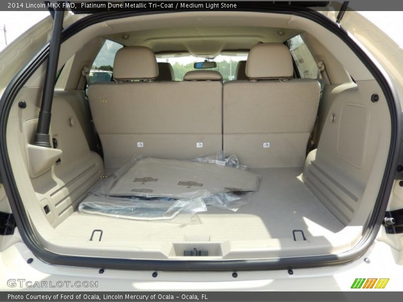 Platinum Dune Metallic Tri-Coat / Medium Light Stone 2014 Lincoln MKX FWD