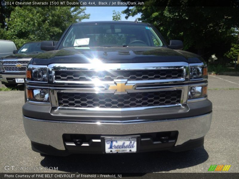 Black / Jet Black/Dark Ash 2014 Chevrolet Silverado 1500 WT Double Cab 4x4