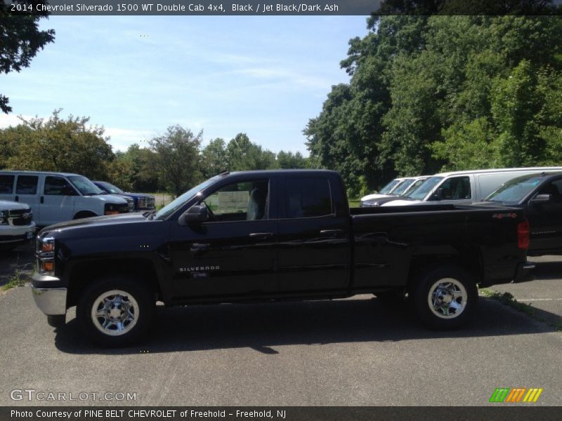 Black / Jet Black/Dark Ash 2014 Chevrolet Silverado 1500 WT Double Cab 4x4