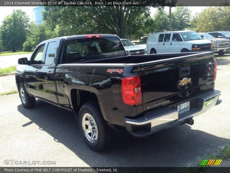 Black / Jet Black/Dark Ash 2014 Chevrolet Silverado 1500 WT Double Cab 4x4