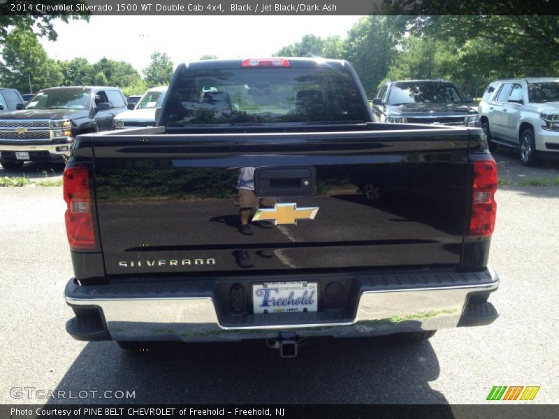 Black / Jet Black/Dark Ash 2014 Chevrolet Silverado 1500 WT Double Cab 4x4