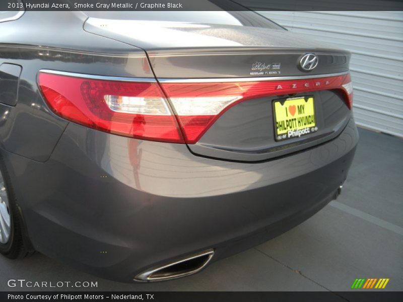 Smoke Gray Metallic / Graphite Black 2013 Hyundai Azera