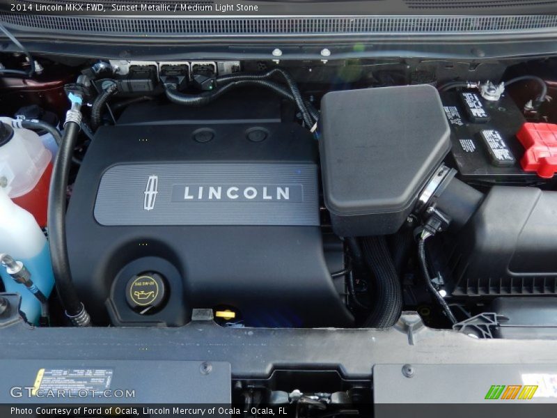 Sunset Metallic / Medium Light Stone 2014 Lincoln MKX FWD
