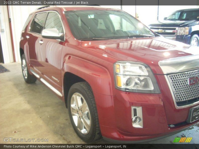 Crystal Red Tintcoat / Jet Black 2013 GMC Terrain Denali