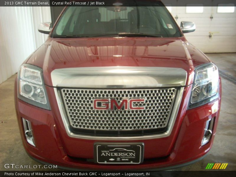 Crystal Red Tintcoat / Jet Black 2013 GMC Terrain Denali