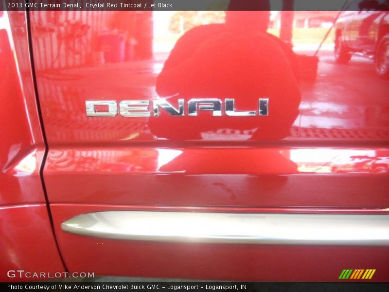 Crystal Red Tintcoat / Jet Black 2013 GMC Terrain Denali