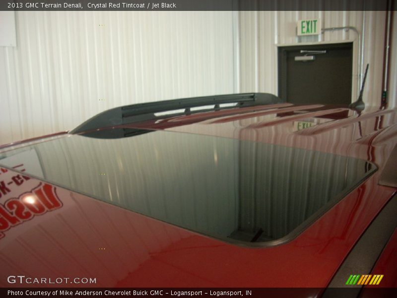 Crystal Red Tintcoat / Jet Black 2013 GMC Terrain Denali