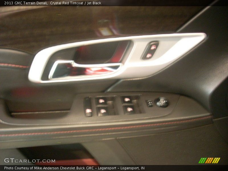 Crystal Red Tintcoat / Jet Black 2013 GMC Terrain Denali