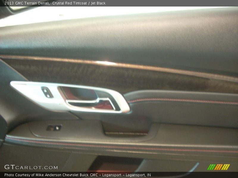 Crystal Red Tintcoat / Jet Black 2013 GMC Terrain Denali