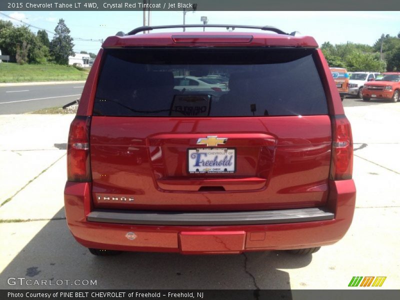 Crystal Red Tintcoat / Jet Black 2015 Chevrolet Tahoe LT 4WD