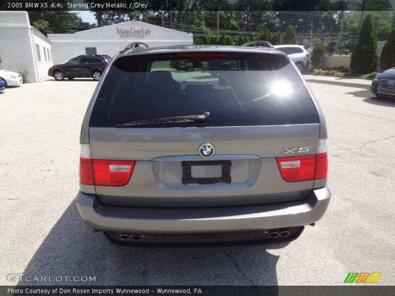 Sterling Grey Metallic / Grey 2005 BMW X5 4.4i