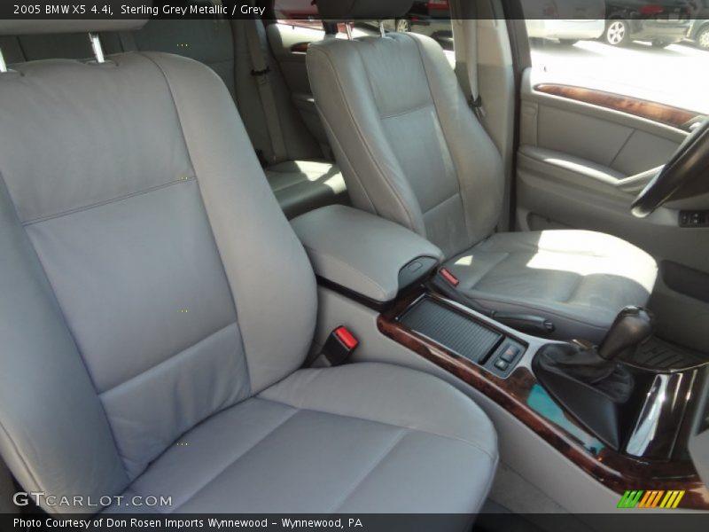 Sterling Grey Metallic / Grey 2005 BMW X5 4.4i