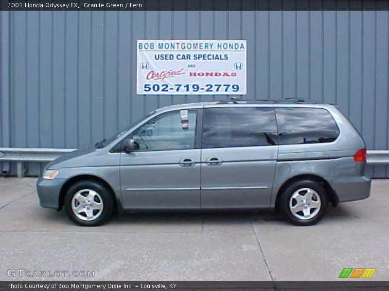 Granite Green / Fern 2001 Honda Odyssey EX