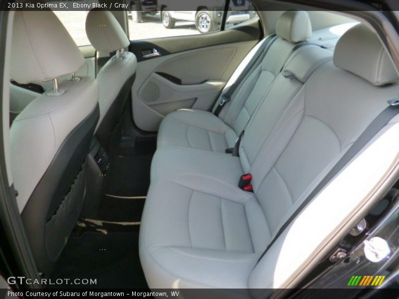 Ebony Black / Gray 2013 Kia Optima EX