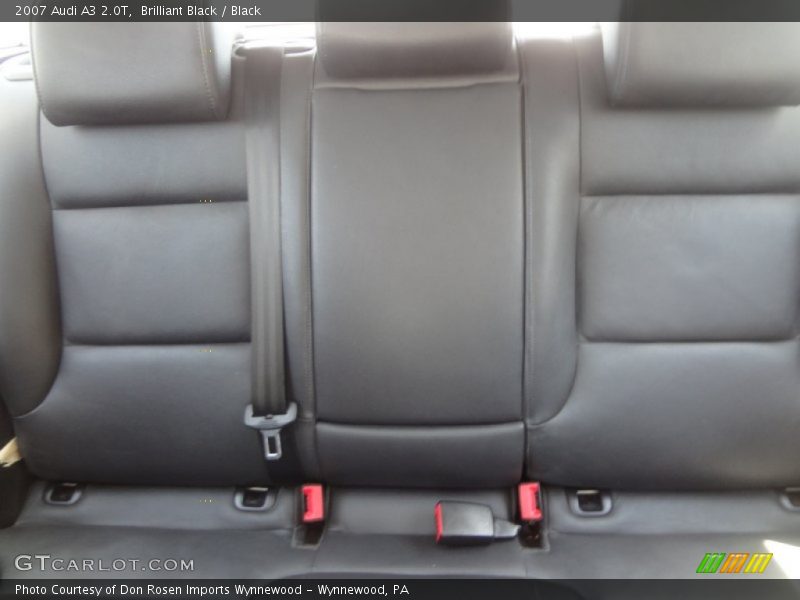Brilliant Black / Black 2007 Audi A3 2.0T