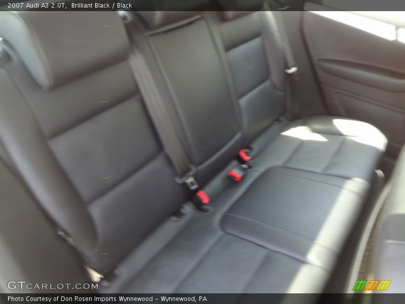 Brilliant Black / Black 2007 Audi A3 2.0T
