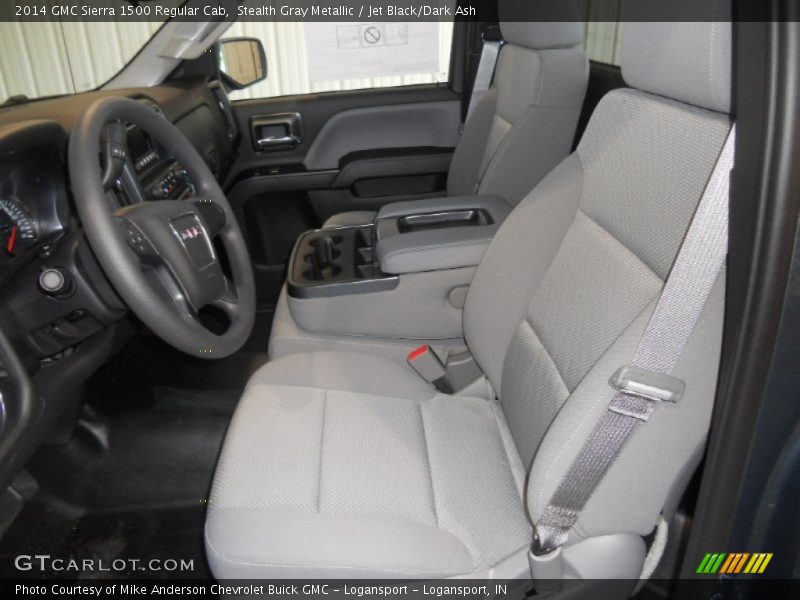 Front Seat of 2014 Sierra 1500 Regular Cab