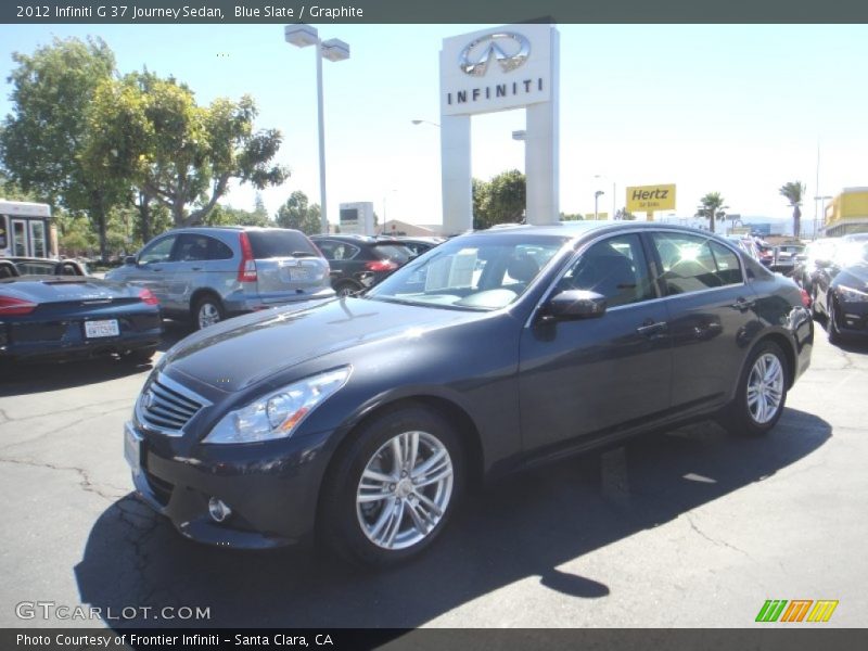Blue Slate / Graphite 2012 Infiniti G 37 Journey Sedan