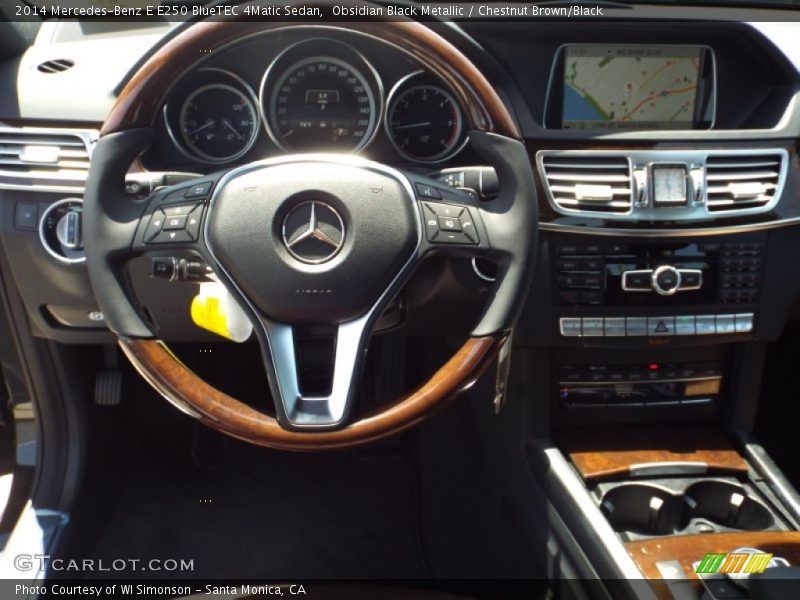  2014 E E250 BlueTEC 4Matic Sedan Steering Wheel