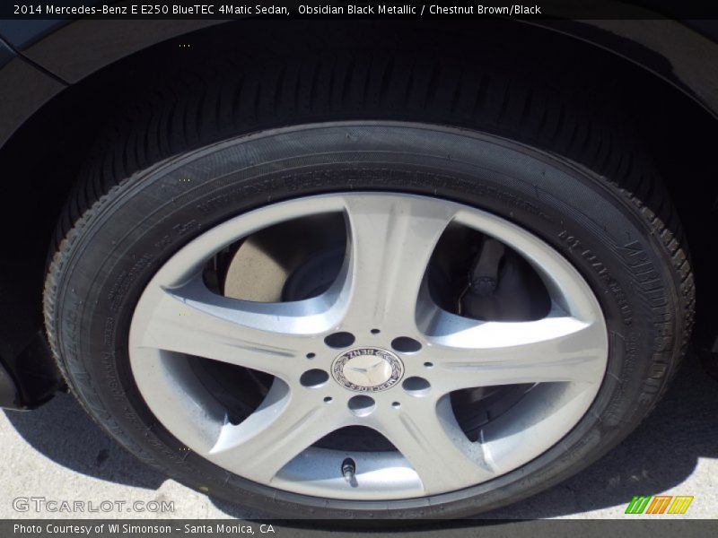  2014 E E250 BlueTEC 4Matic Sedan Wheel