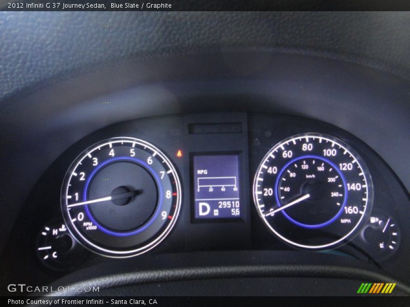 Blue Slate / Graphite 2012 Infiniti G 37 Journey Sedan