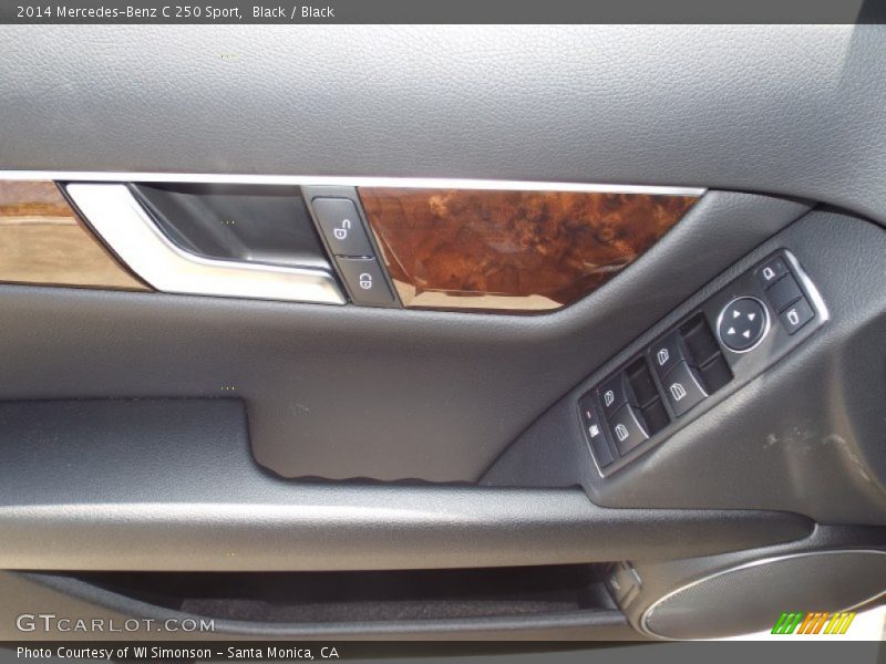 Black / Black 2014 Mercedes-Benz C 250 Sport