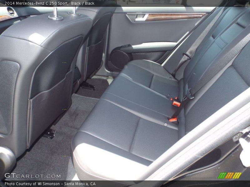 Black / Black 2014 Mercedes-Benz C 250 Sport