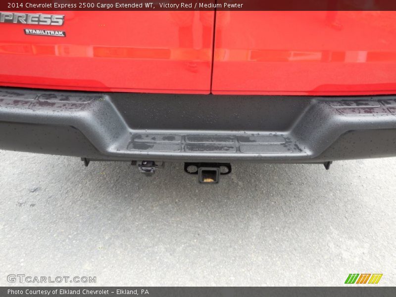 Victory Red / Medium Pewter 2014 Chevrolet Express 2500 Cargo Extended WT