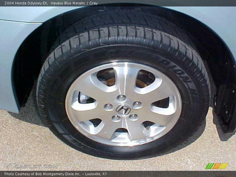 Havasu Blue Metallic / Gray 2004 Honda Odyssey EX