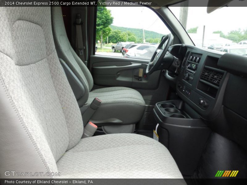 Victory Red / Medium Pewter 2014 Chevrolet Express 2500 Cargo Extended WT