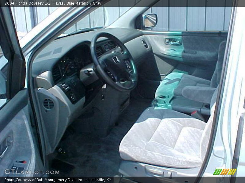 Havasu Blue Metallic / Gray 2004 Honda Odyssey EX
