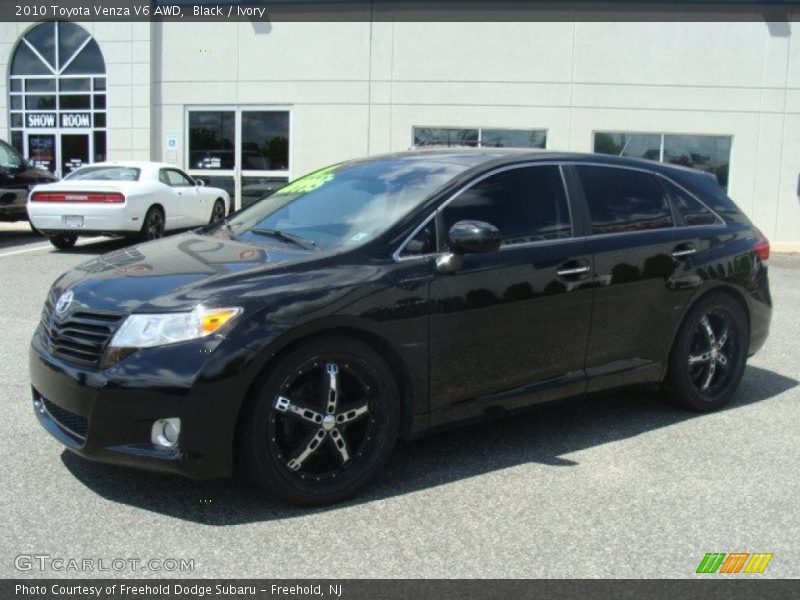 Black / Ivory 2010 Toyota Venza V6 AWD