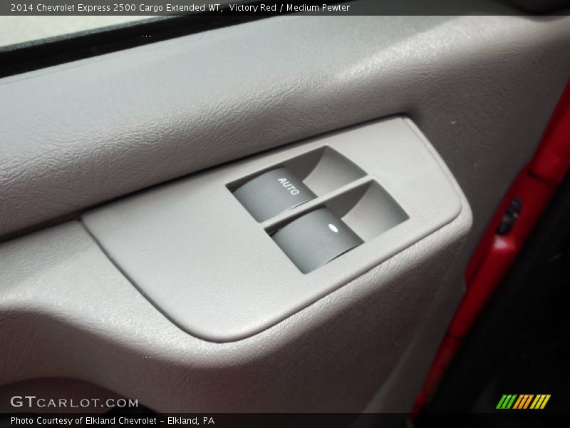 Victory Red / Medium Pewter 2014 Chevrolet Express 2500 Cargo Extended WT