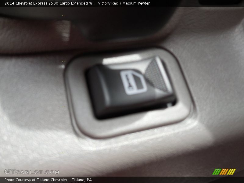Victory Red / Medium Pewter 2014 Chevrolet Express 2500 Cargo Extended WT