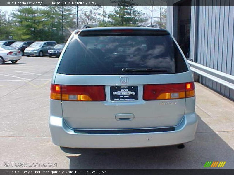 Havasu Blue Metallic / Gray 2004 Honda Odyssey EX