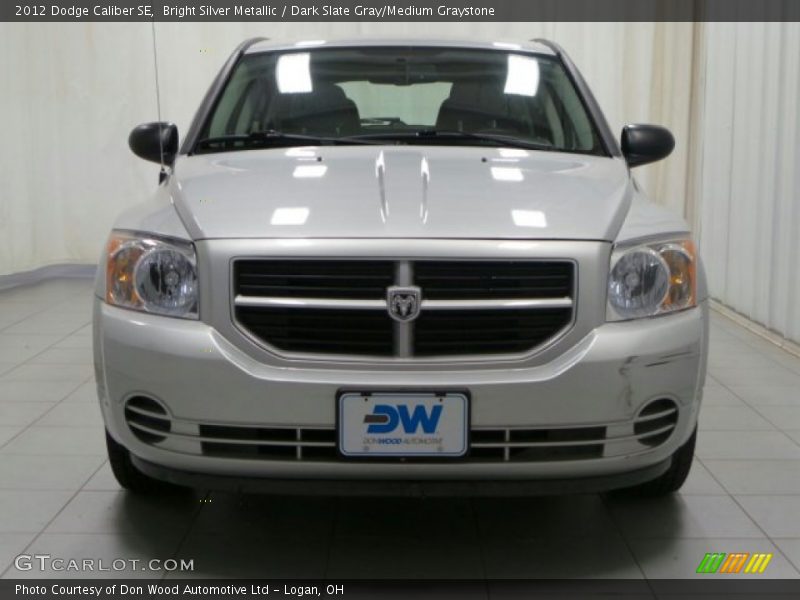 Bright Silver Metallic / Dark Slate Gray/Medium Graystone 2012 Dodge Caliber SE