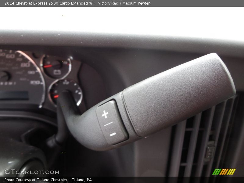 Victory Red / Medium Pewter 2014 Chevrolet Express 2500 Cargo Extended WT