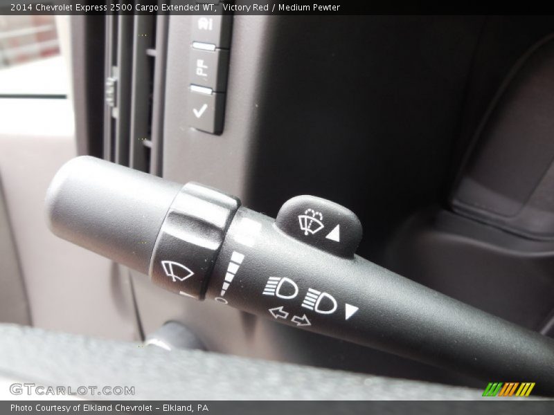 Victory Red / Medium Pewter 2014 Chevrolet Express 2500 Cargo Extended WT